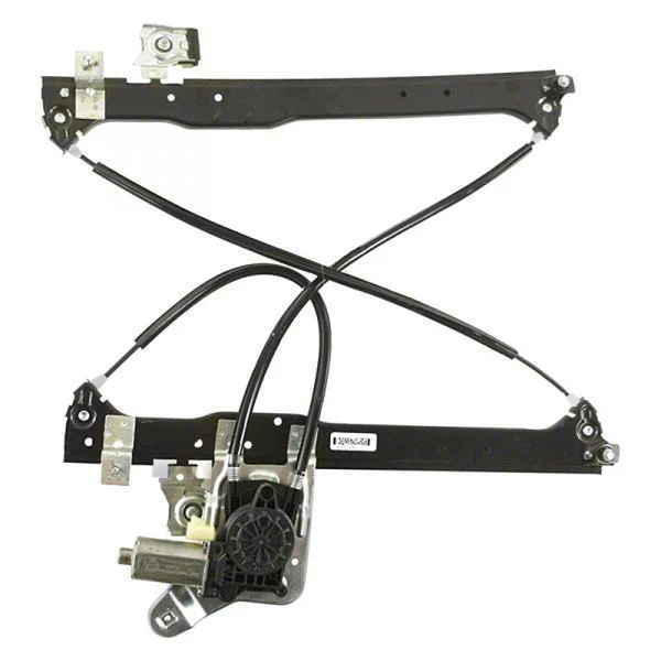 Replacement Power Window Regulator with Motor; Rear Driver Side (04-06 Silverado 1500 Crew Cab)