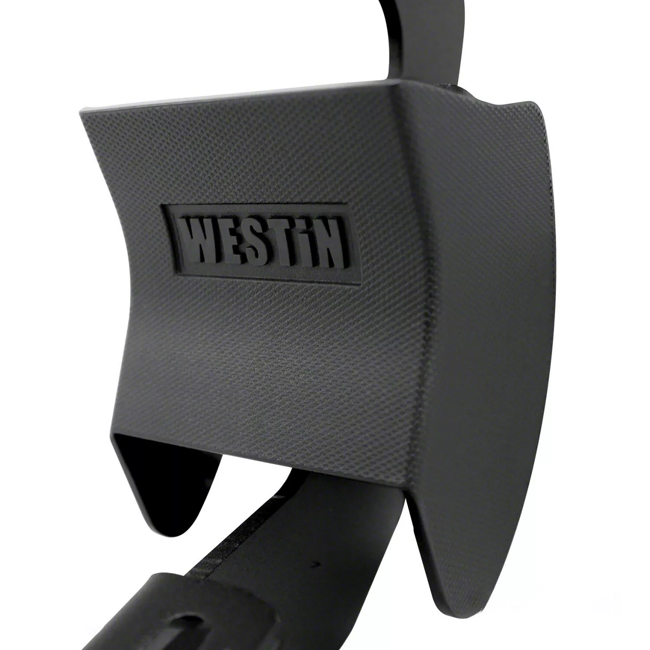 R7 Nerf Side Step Bars; Black (19-26 Silverado 1500 Regular Cab)