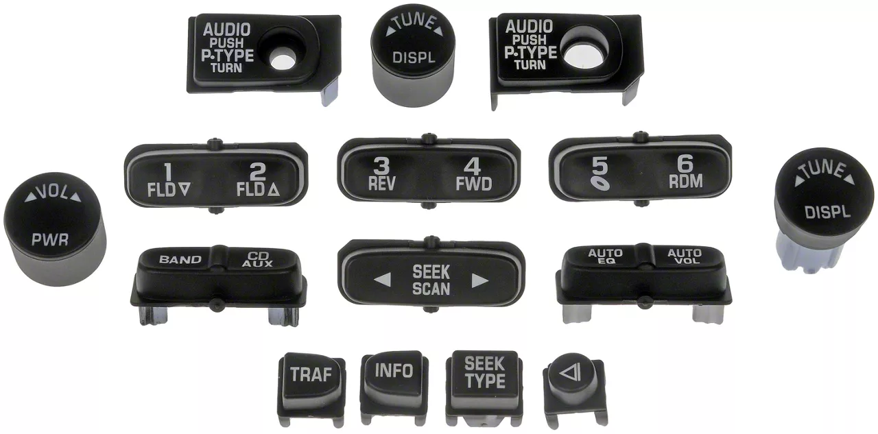 Radio Buttons (03-05 Silverado 1500)