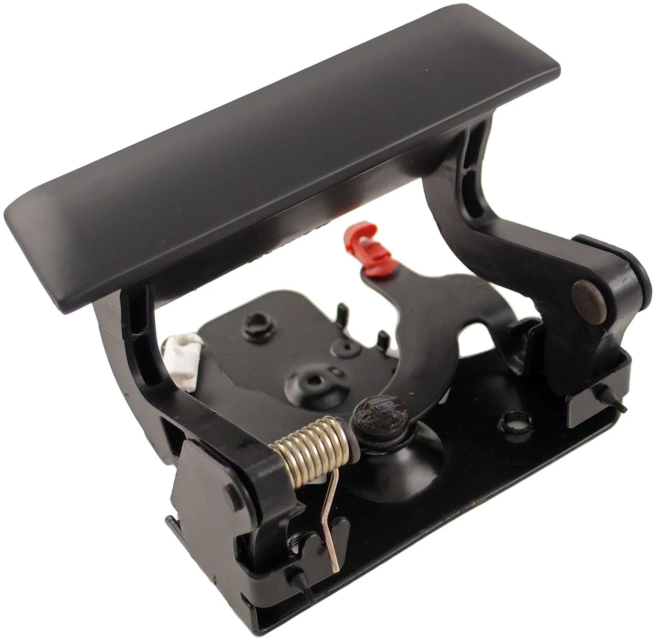 Tailgate Handle; Smooth Black (07-13 Silverado 1500 w/ Lockable Tailgate)