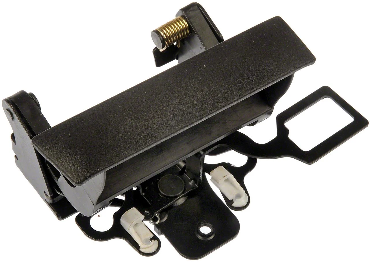 Tailgate Handle; Textured Black (07-13 Silverado 1500 w/ Lockable Tailgate)