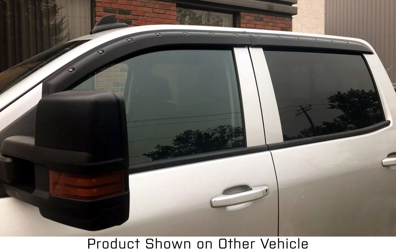 Tough Guard FormFit Window Visors (19-26 Silverado 1500 Double Cab)