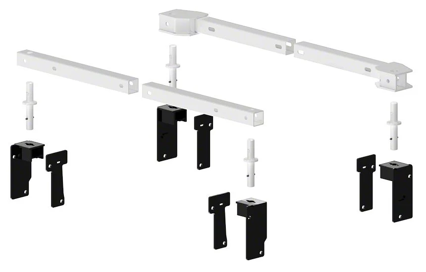 Traditional Series SuperRail 5th Wheel Hitch Mounting Kit (19-26 Silverado 1500 w/ 5.80-Foot Short Box)