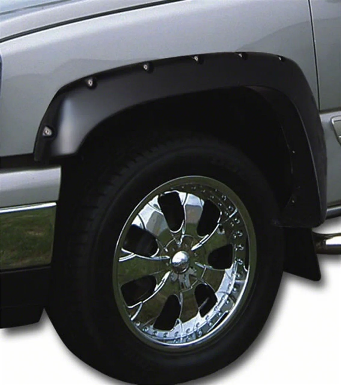 Ruff Riderz Fender Flares; Textured Black (15-19 Silverado 2500 HD)
