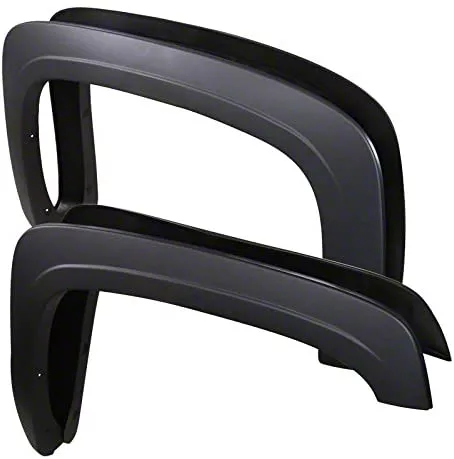Fender Flares; Textured (07-14 Silverado 2500 HD w/ 6.50-Foot Standard Box)