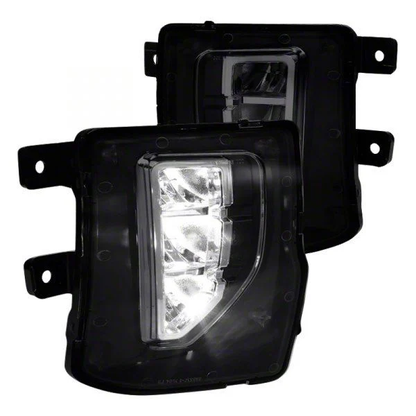 Fog Lights; Smoke Lens (16-17 Silverado 2500 HD)