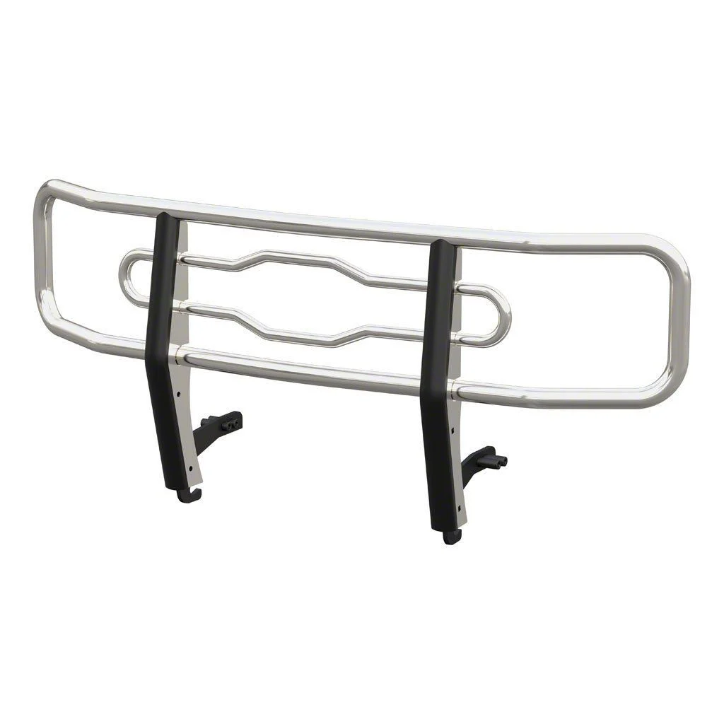 2-Inch Tubular Grille Guard without Mounting Brackets; Chrome (07-14 Silverado 2500 HD)