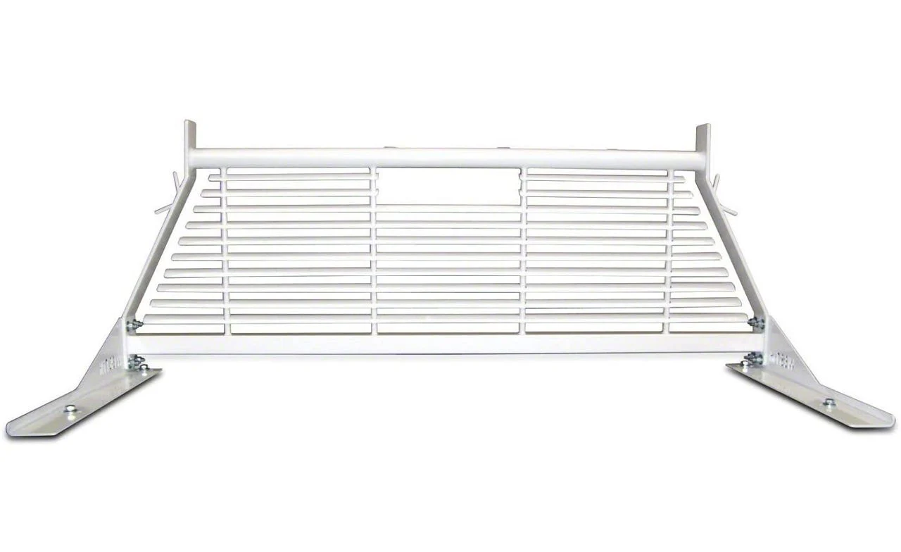Westin HD Headache Rack; White (07-19 Silverado 2500 HD)