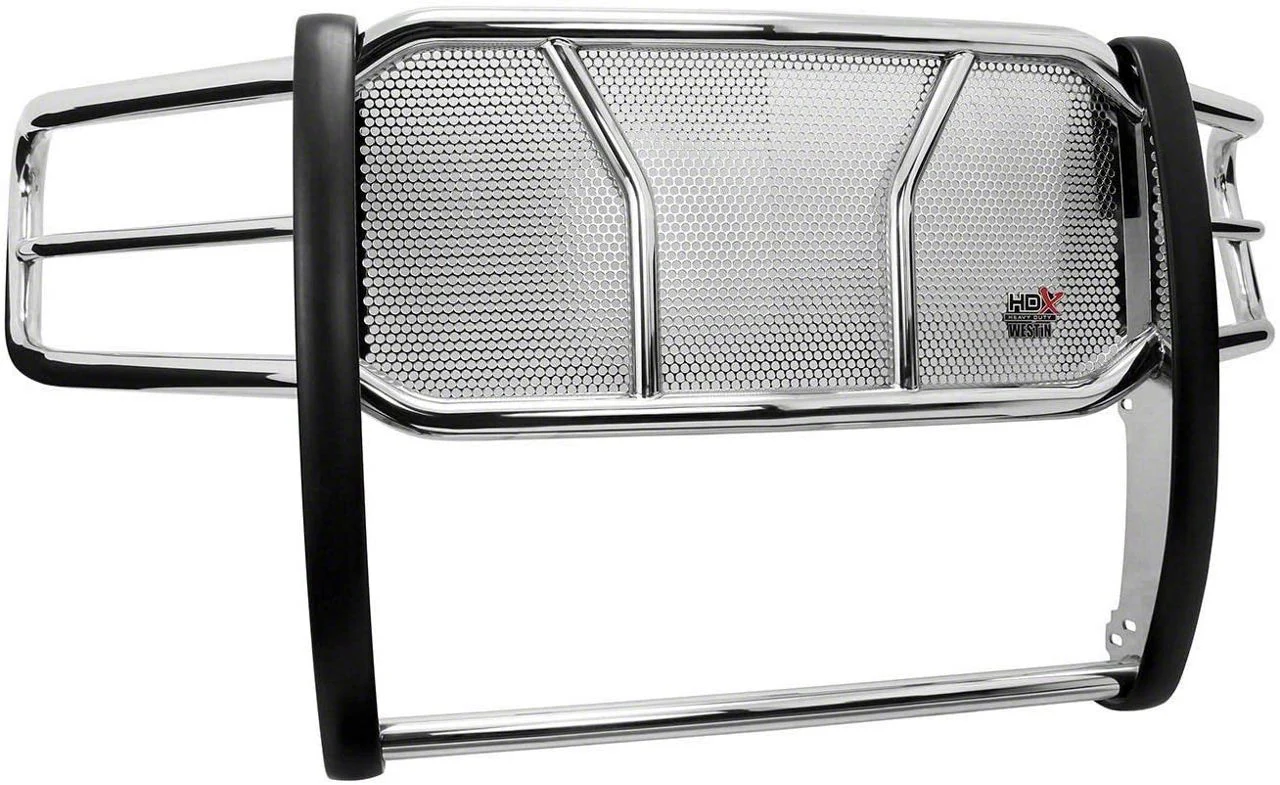Westin HDX Grille Guard; Stainless Steel (15-19 Silverado 2500 HD)