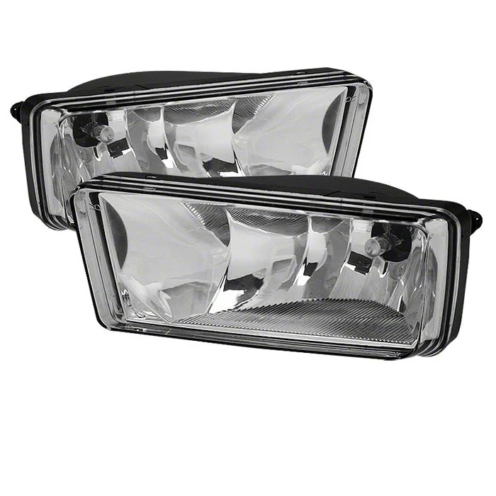 OEM Style Fog Lights without Switch; Clear (07-14 Silverado 2500 HD)