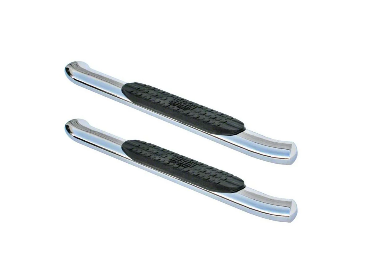 Westin Pro Traxx 4-Inch Oval Side Step Bars; Stainless Steel (07-14 Silverado 2500 HD Regular Cab)