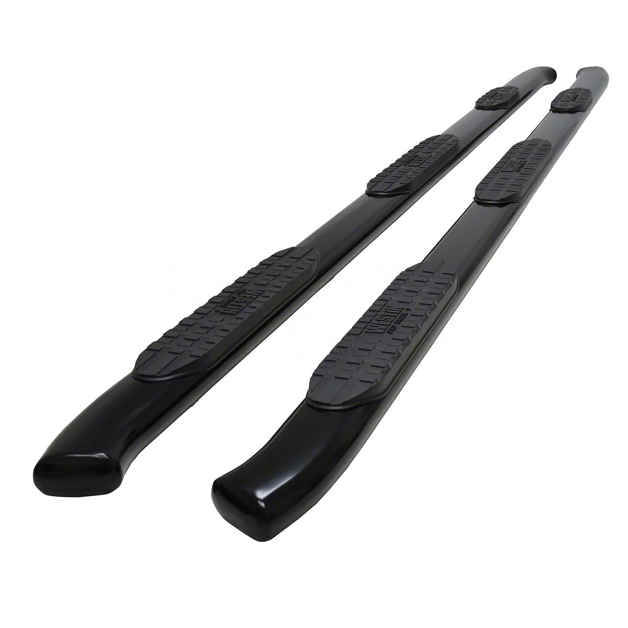 Westin Pro Traxx 5-Inch Wheel-to-Wheel Oval Side Step Bars; Black (20-26 Silverado 2500 HD Crew Cab w/ 8-Foot Long Box)