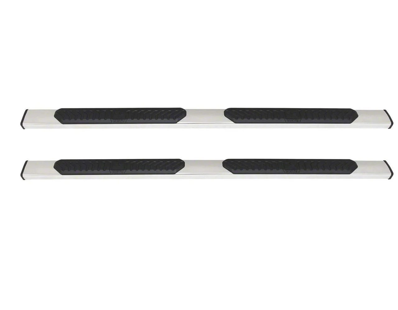 Westin R5 Nerf Side Step Bars; Stainless Steel (20-26 Silverado 2500 HD Double Cab)
