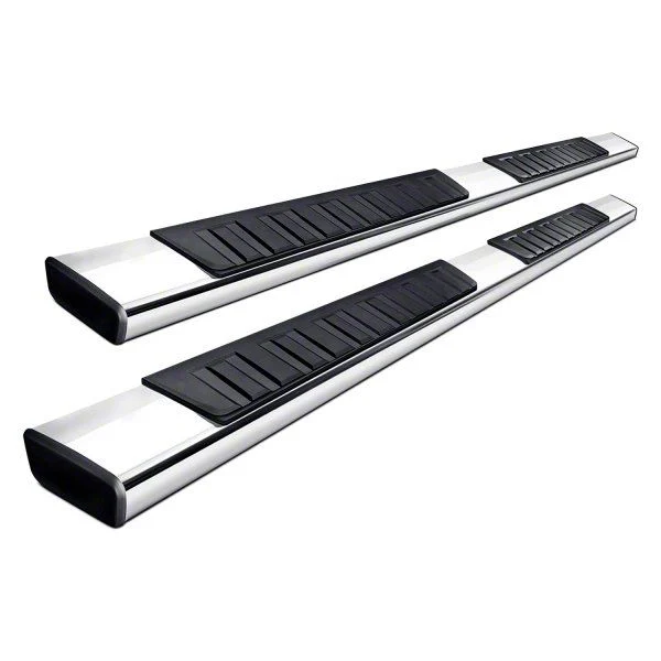 Westin R7 Nerf Side Step Bars; Stainless Steel (20-26 Silverado 2500 HD Double Cab)