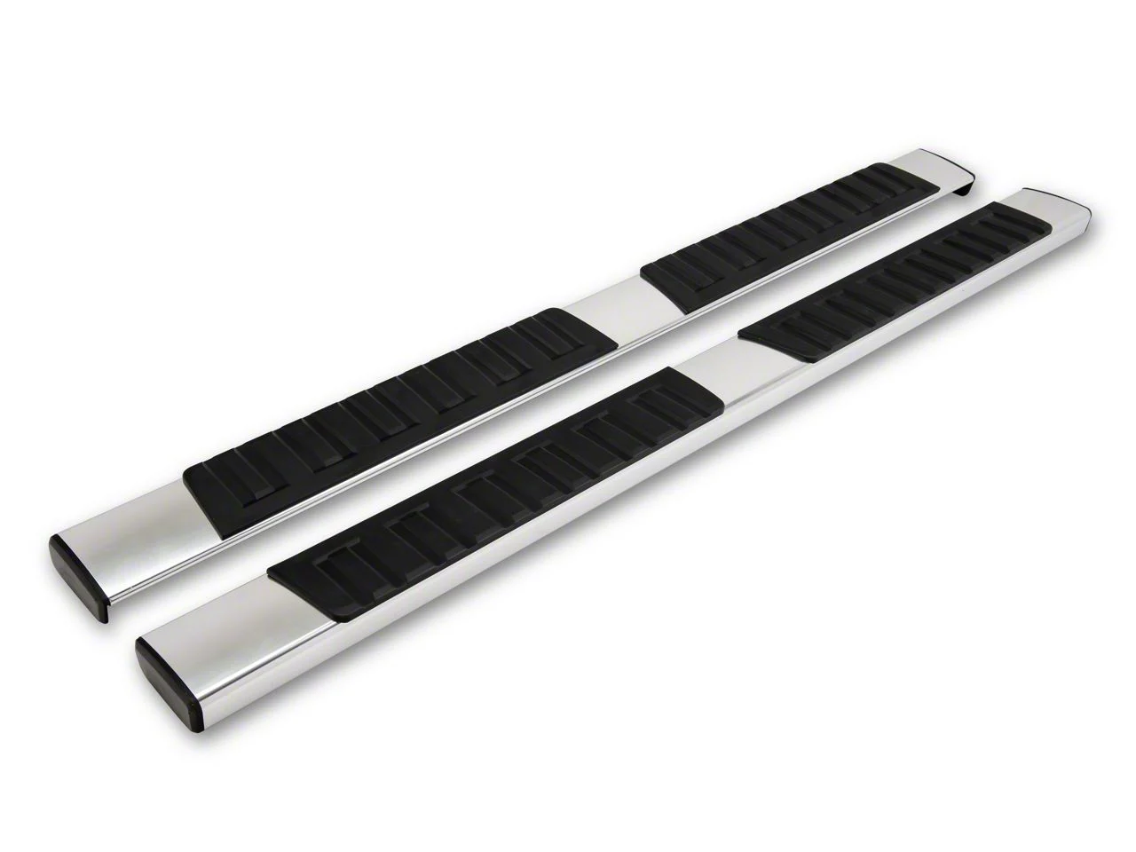 5-Inch Factory Style Side Step Bars; Chrome (10-13 Silverado 2500 HD Crew Cab)
