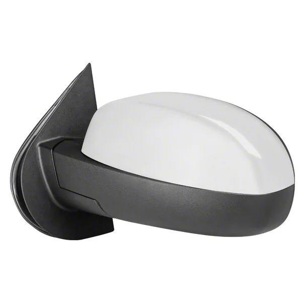 Powered Heated Towing Mirror with LED Turn Signal; Driver Side (07-13 Silverado 2500 HD)