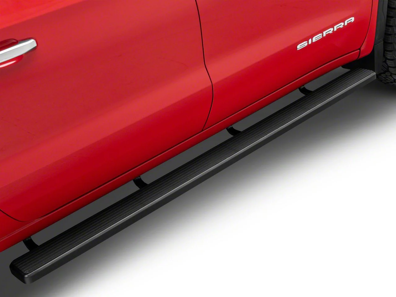 6-Inch iStep Running Boards; Black (20-26 Silverado 3500 HD Crew Cab)