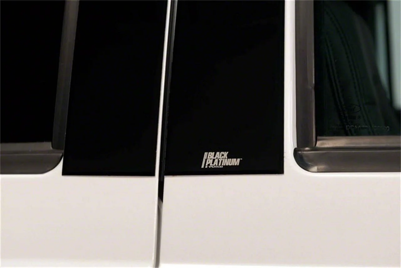 Putco Black Platinum Pillar Posts (15-19 Silverado 3500 Double Cab, Crew Cab)