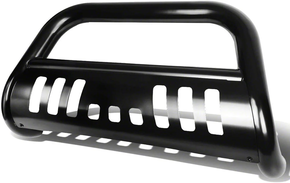 3-Inch Bull Bar; Black (07-10 Silverado 3500 HD)