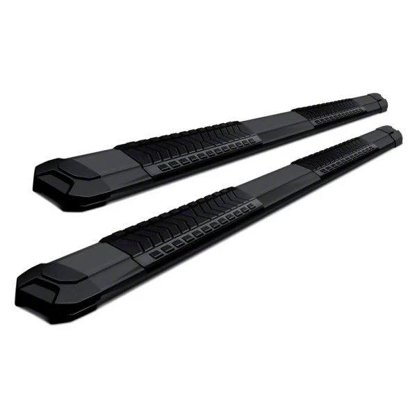 Cutlass Running Boards; Black (07-19 Silverado 3500 HD Crew Cab)