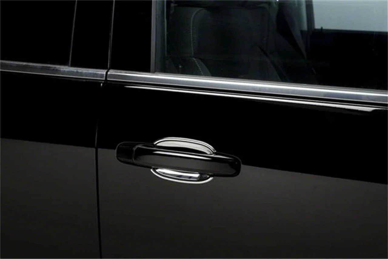 Putco Door Handle Covers; Buckets Only; Chrome (15-19 Silverado 3500 HD Crew Cab)
