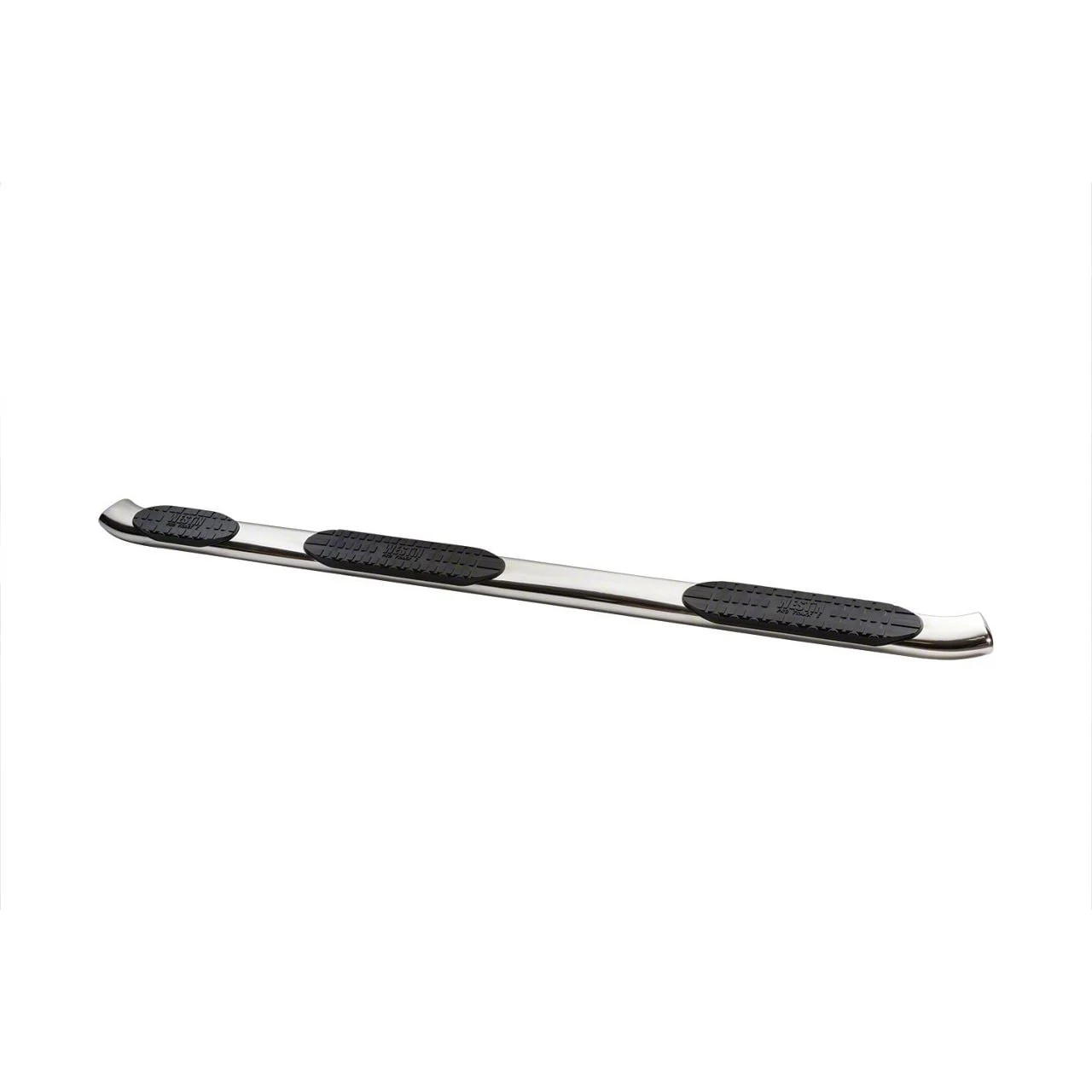 Westin Pro Traxx 5-Inch Wheel-to-Wheel Oval Side Step Bars; Stainless Steel (07-19 Silverado 3500 HD Extended/Double Cab DRW w/ 8-Foot Long Box)