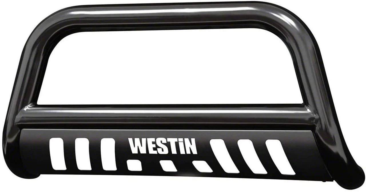 Westin E-Series Bull Bar; Black (20-26 Silverado 3500 HD)