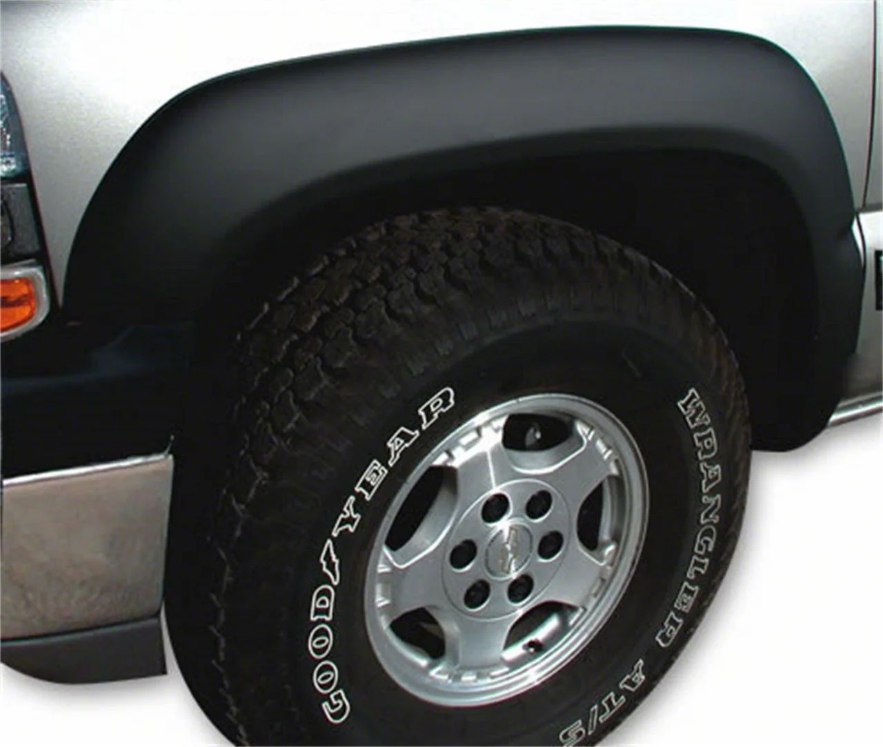 Trail Riderz Fender Flares; Textured Black (15-19 Silverado 3500 HD)
