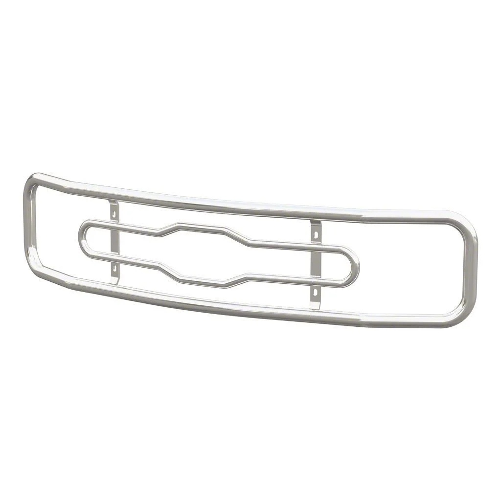 2-Inch Tubular Grille Guard without Mounting Brackets; Chrome (15-19 Silverado 3500 HD)