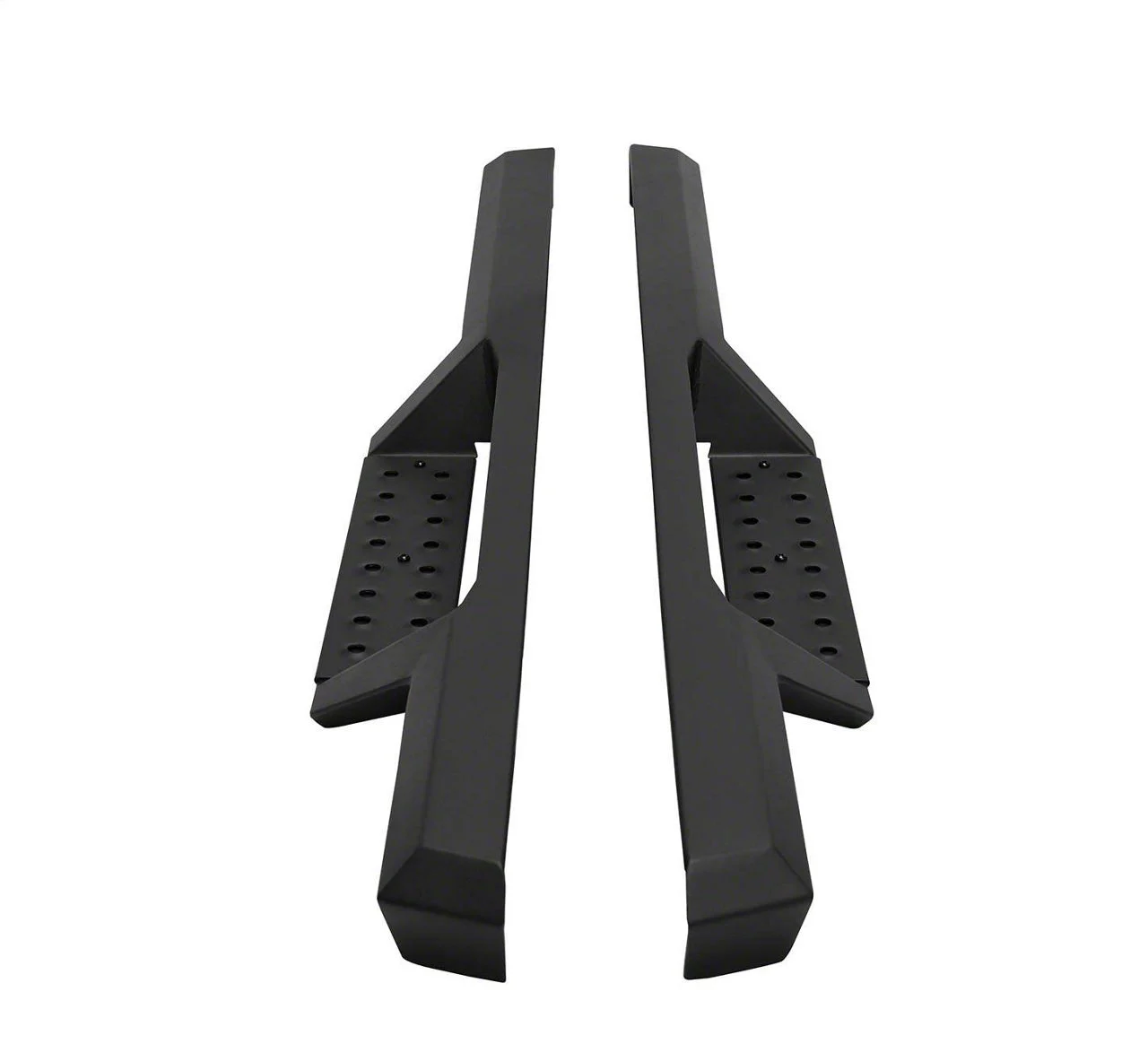 Westin HDX Drop Nerf Side Step Bars; Textured Black (20-26 Silverado 3500 HD Regular Cab)
