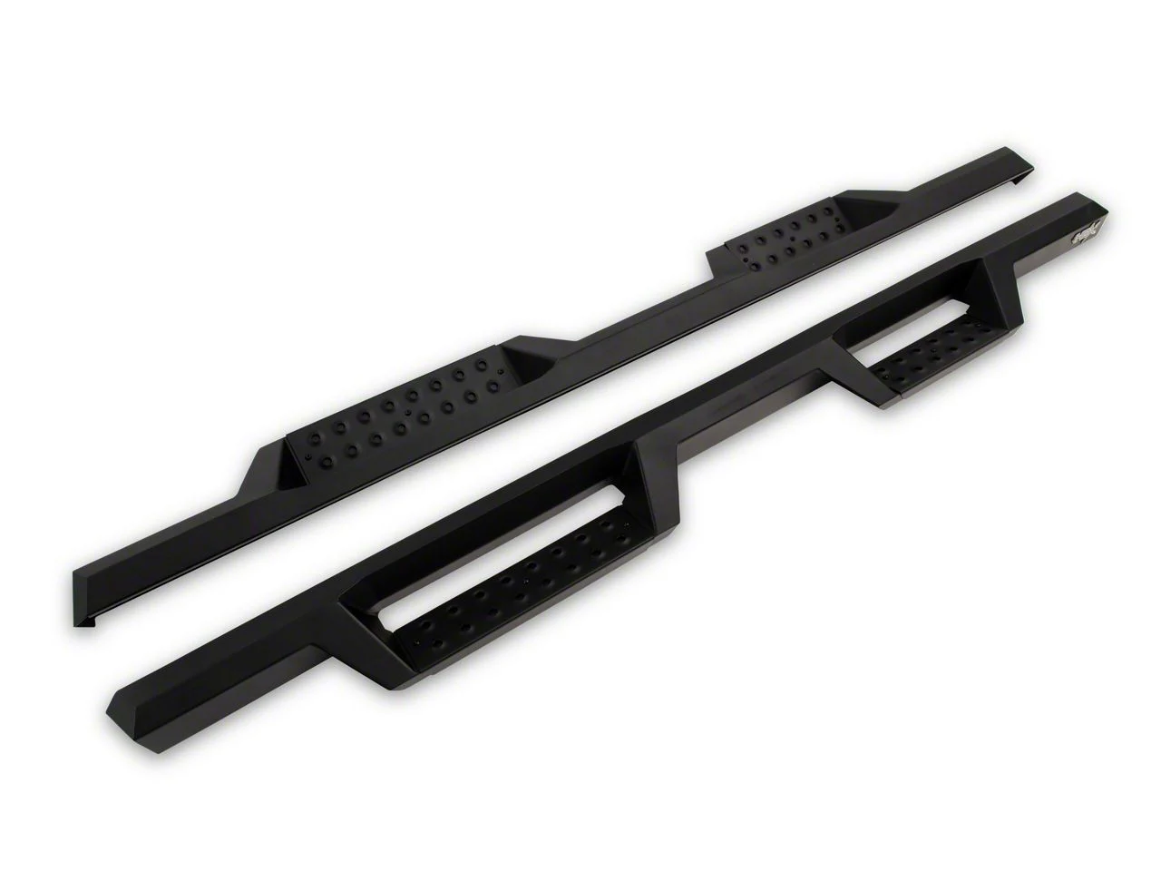 Westin HDX Drop Nerf Side Step Bars; Textured Black (20-26 Silverado 3500 HD Double Cab)