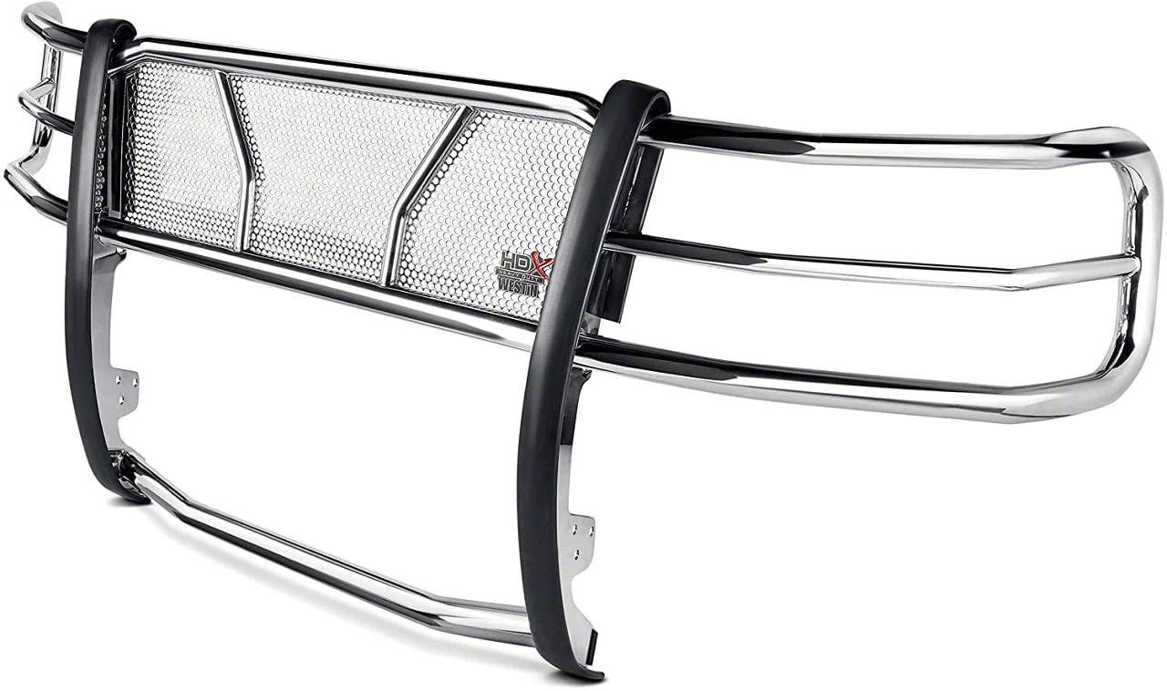 Westin HDX Grille Guard; Stainless Steel (20-26 Silverado 3500 HD)