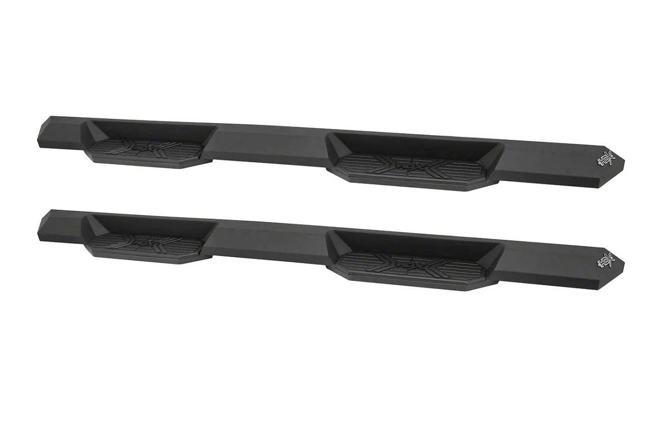 Westin HDX Xtreme Nerf Side Step Bars; Textured Black (07-19 Silverado 3500 HD Crew Cab)