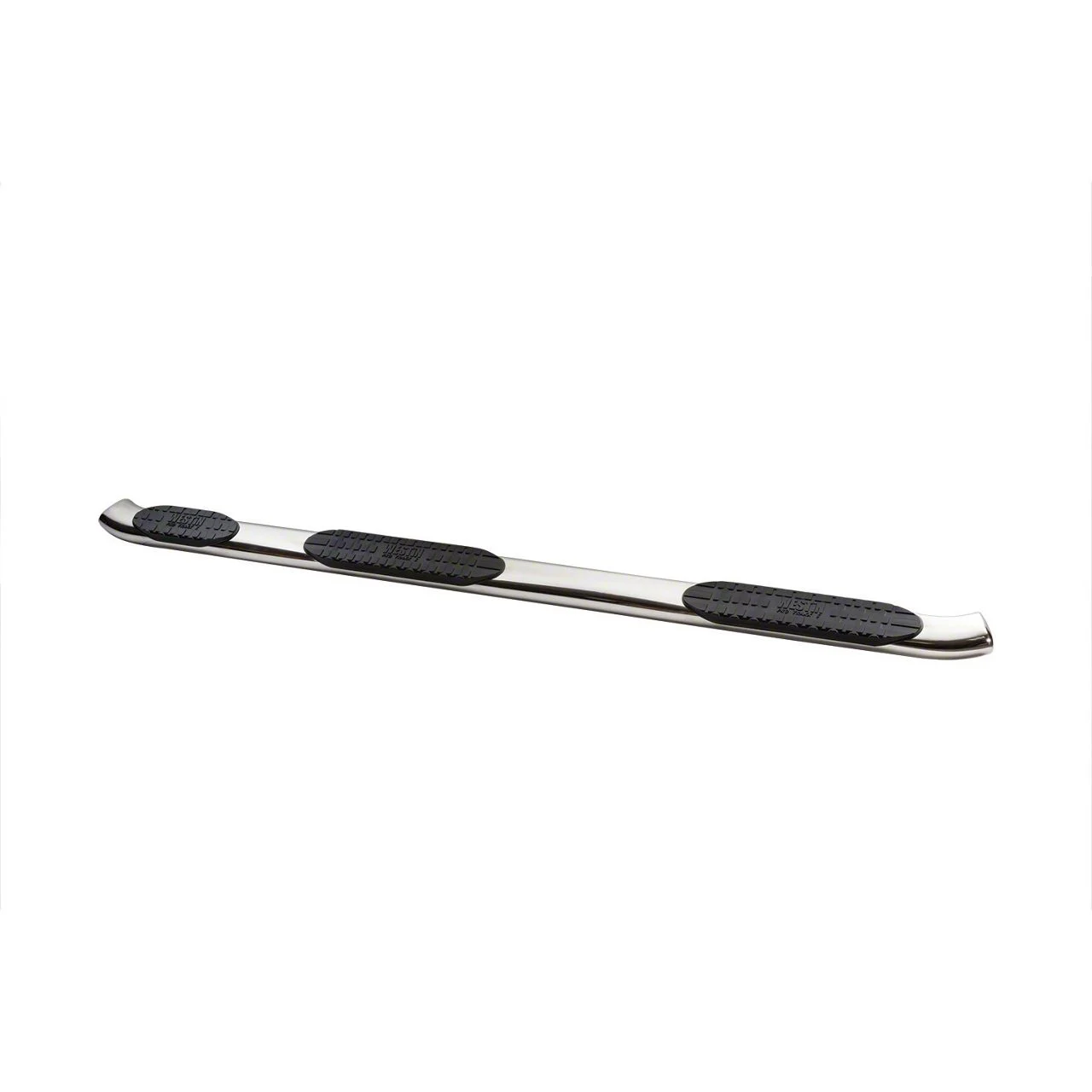 Westin Pro Traxx 5-Inch Wheel-to-Wheel Oval Side Step Bars; Stainless Steel (07-19 Silverado 3500 HD Extended/Double Cab w/ 6.50-Foot Standard Box)