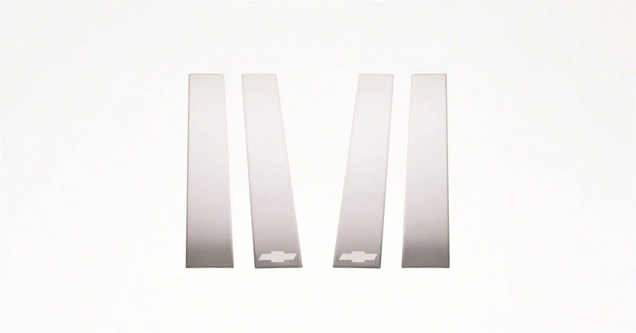 Putco Stainless Steel Pillar Posts (15-19 Silverado 3500 Double Cab, Crew Cab)