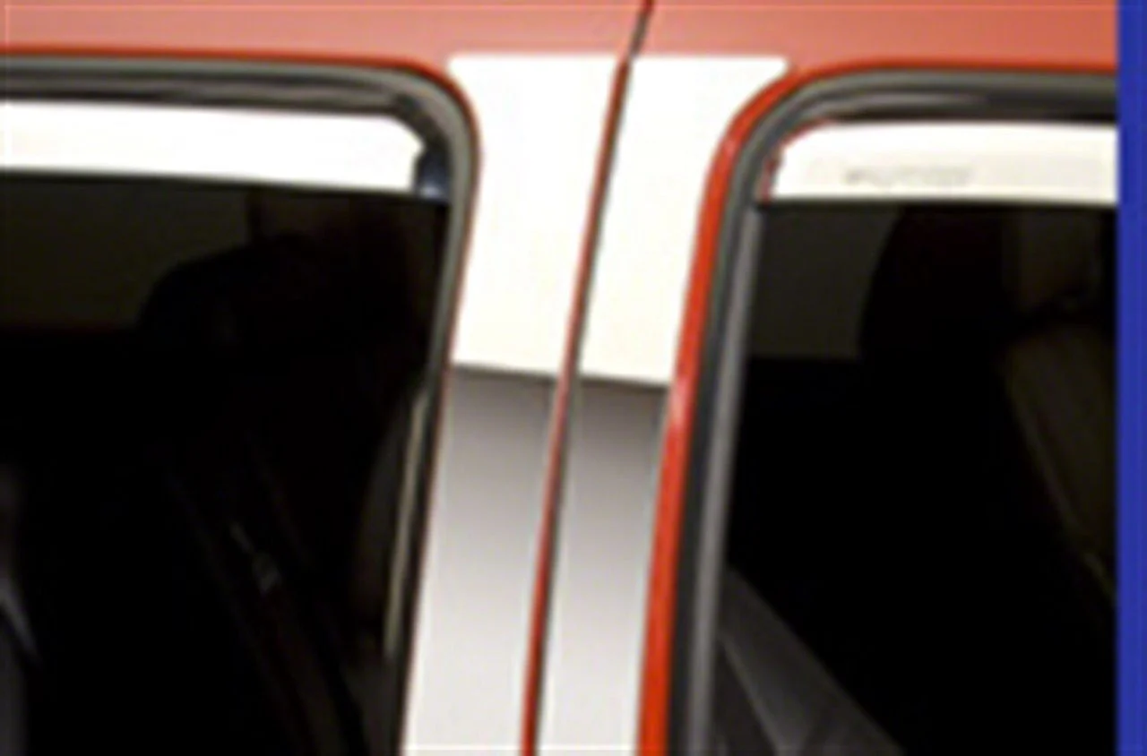 Putco Stainless Steel Pillar Posts with Bowtie Logo (07-14 Silverado 3500 HD Crew Cab)