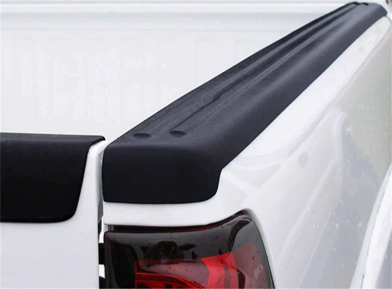 Bed Rail Caps; Ribbed (07-14 Silverado 3500 HD w/ 8-Foot Long Box)