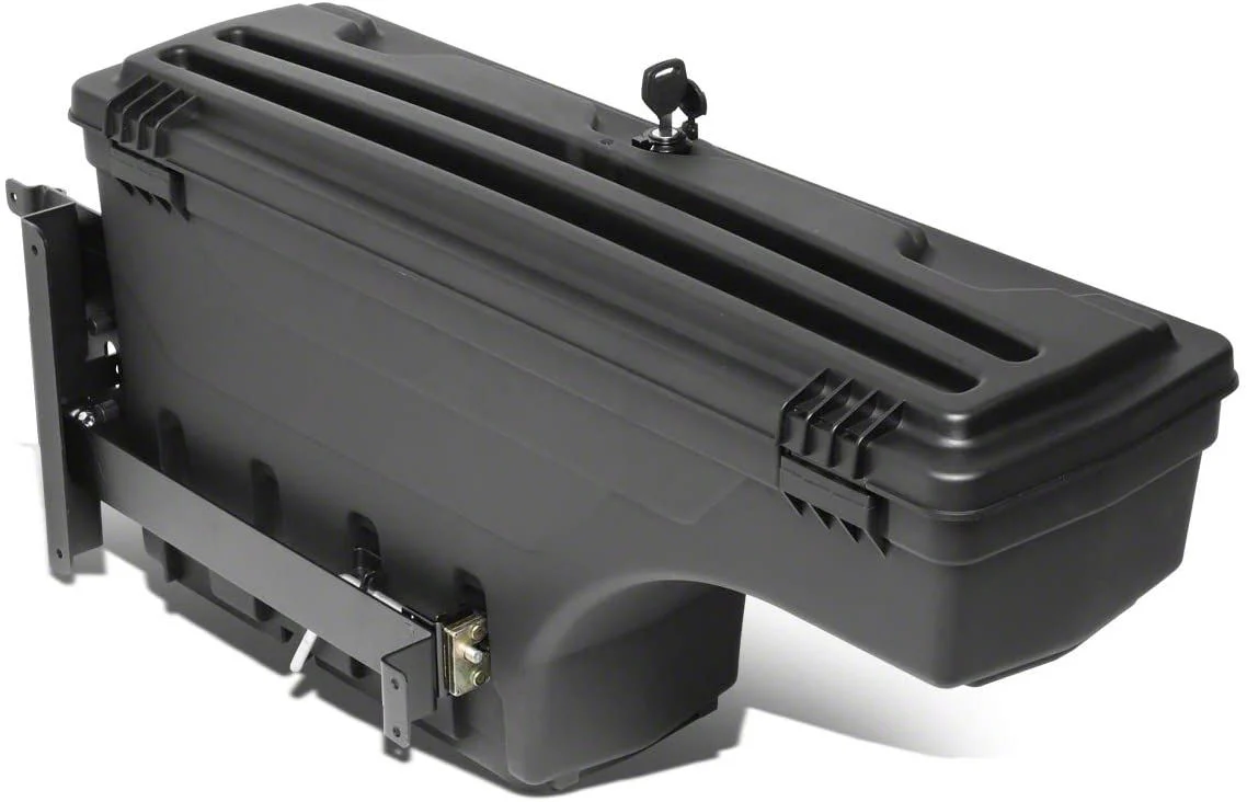 Wheel Well Storage Box; Passenger Side (07-19 Silverado 3500 HD)