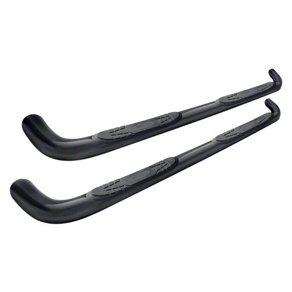 Smittybilt Sure Step 3-Inch Side Step Bars; Gloss Black (19-26 Sierra 1500 Crew Cab)