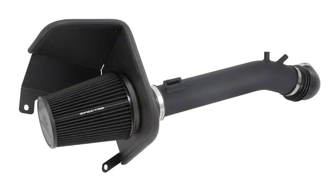 Spectre Performance Cold Air Intake; Black (14-18 5.3L Sierra 1500)