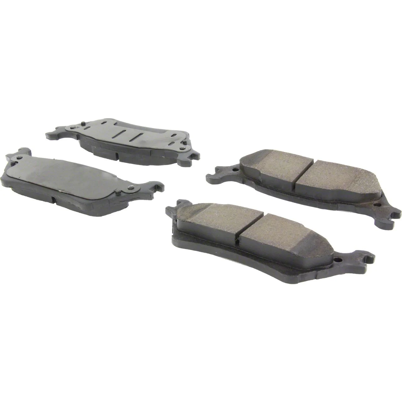 StopTech Street Select Semi-Metallic and Ceramic Brake Pads; Rear Pair (12-14 2WD/4WD F-150; 15-20 F-150 w/ Manual Parking Brake)