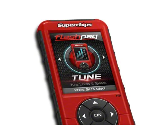 Superchips Flashpaq F5 Tuner (17-18 4.3L Sierra 1500)