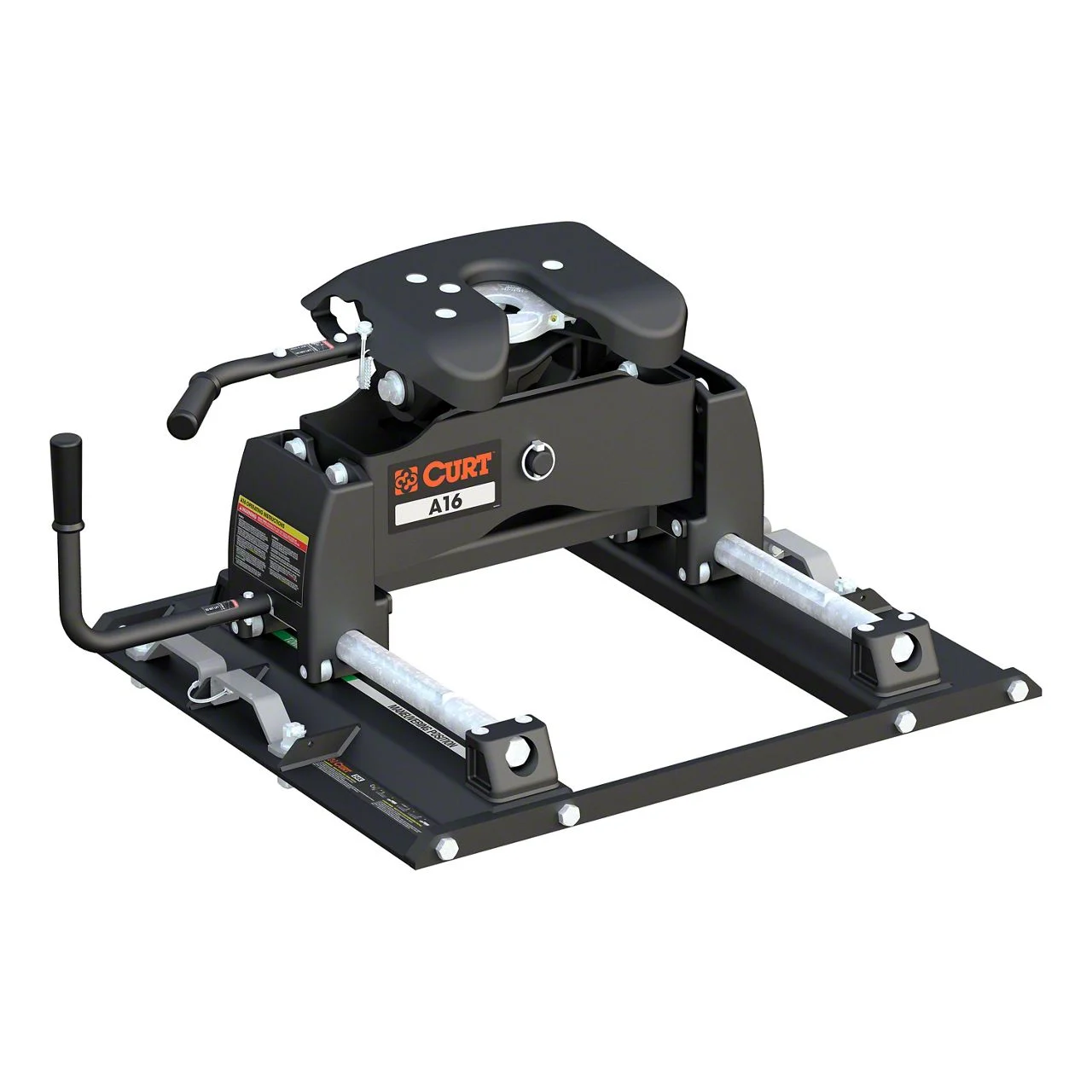 A16 5th Wheel Trailer Hitch with Puck System Roller (11-26 F-250 Super Duty w/ 6-3/4-Foot Bed)