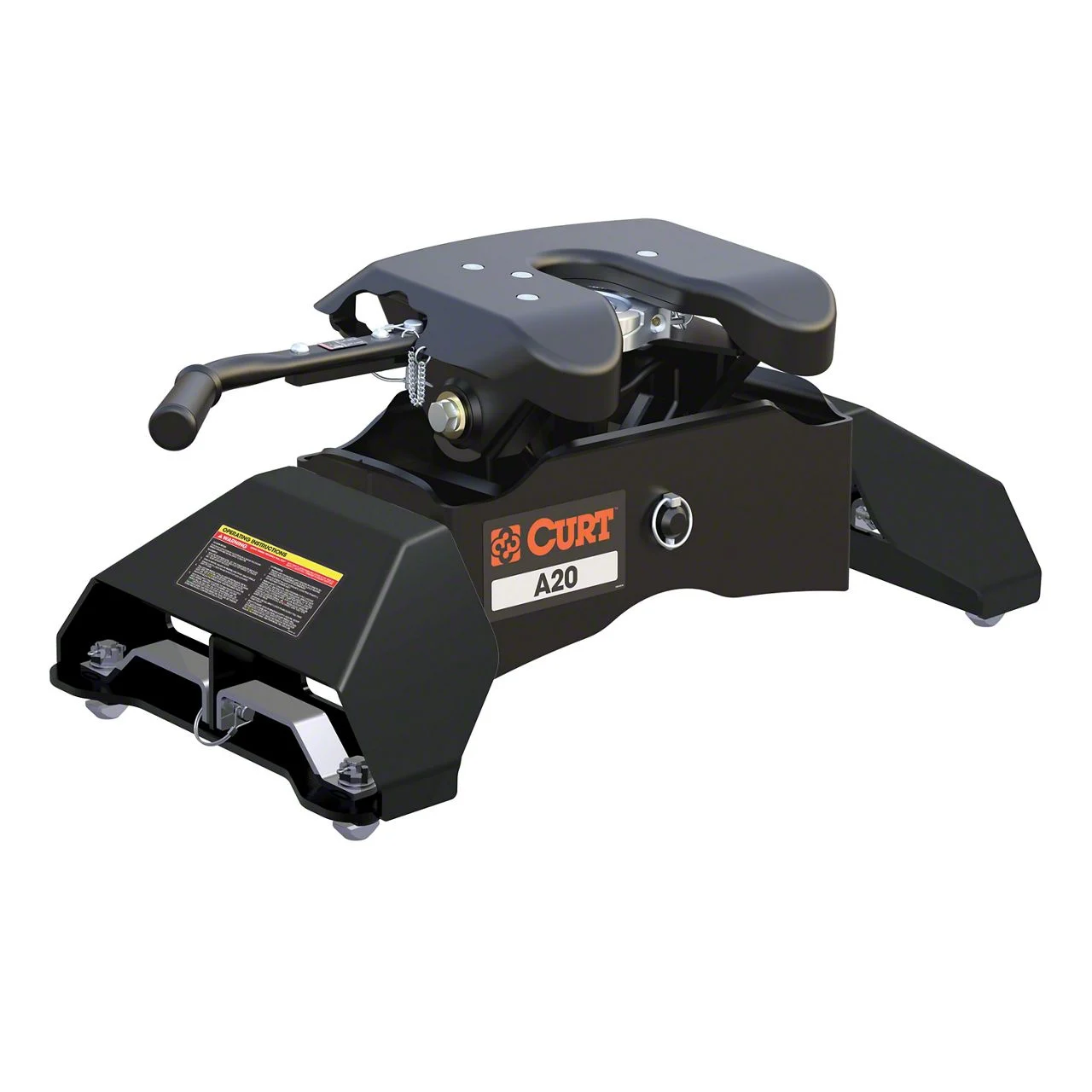 A20 5th Wheel Trailer Hitch with Puck System Legs (11-26 F-250 Super Duty w/ 8-Foot Bed)