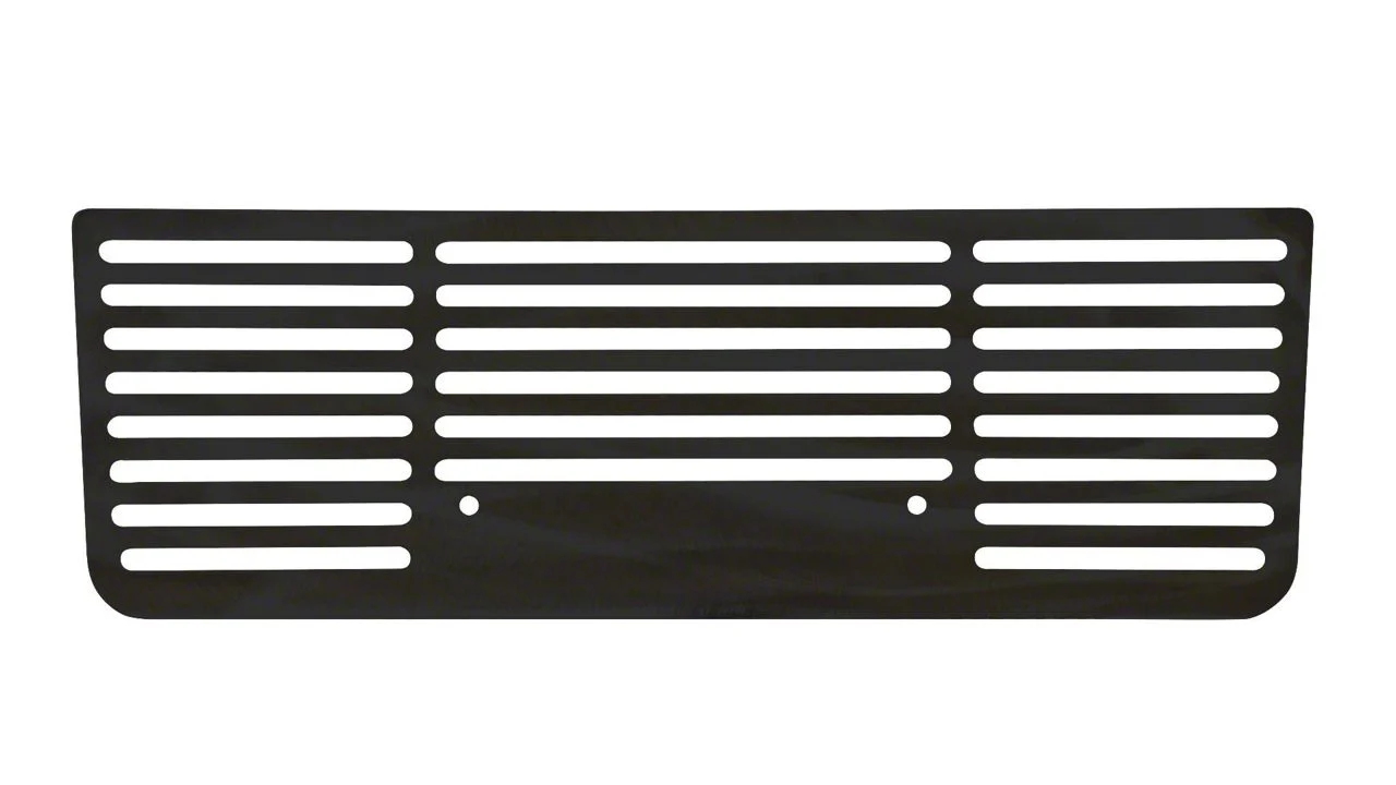Putco Bar Style Lower Bumper Grille Insert; Black (17-19 F-250 Super Duty)