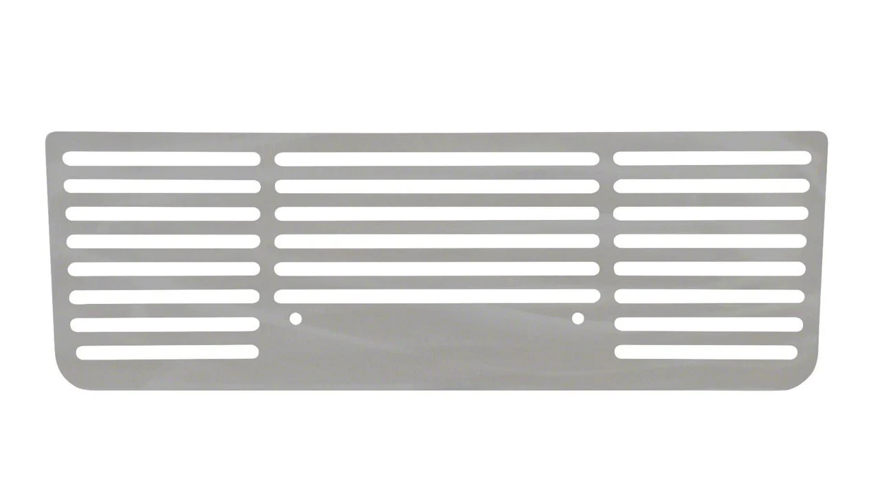Putco Bar Style Lower Bumper Grille Insert; Polished (17-19 F-250 Super Duty)
