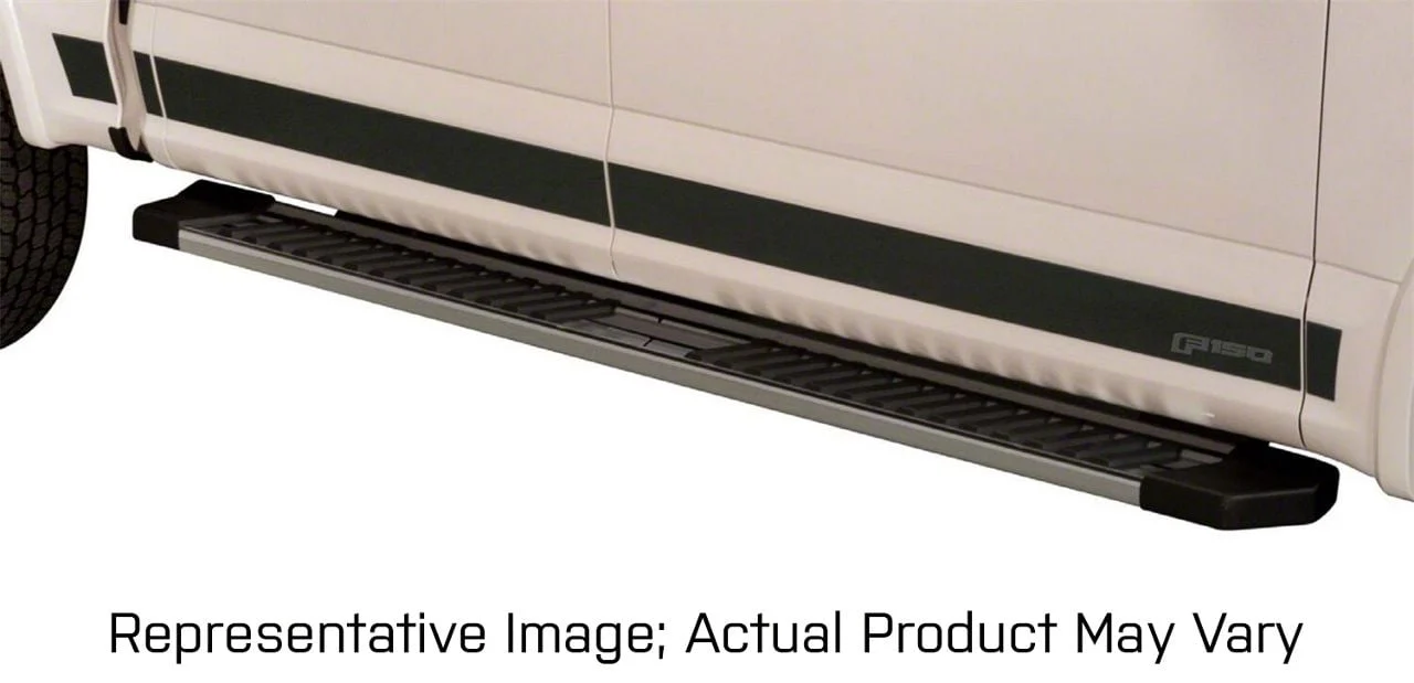 Putco Black Platinum Rocker Panels with Super Duty Logo (11-16 F-250 Super Duty w/ 6-3/4-Foot Bed)