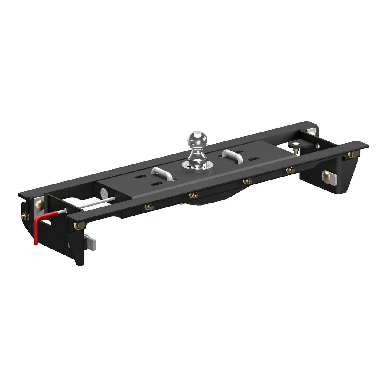 Double Lock EZR Gooseneck Hitch Kit with Installation Brackets (11-16 F-250 Super Duty)