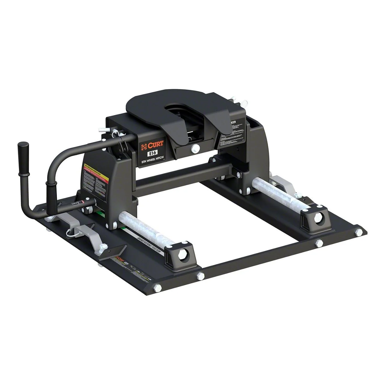 E16 5th Wheel Trailer Hitch with Puck System Roller (11-26 F-250 Super Duty w/ 6-3/4-Foot Bed)