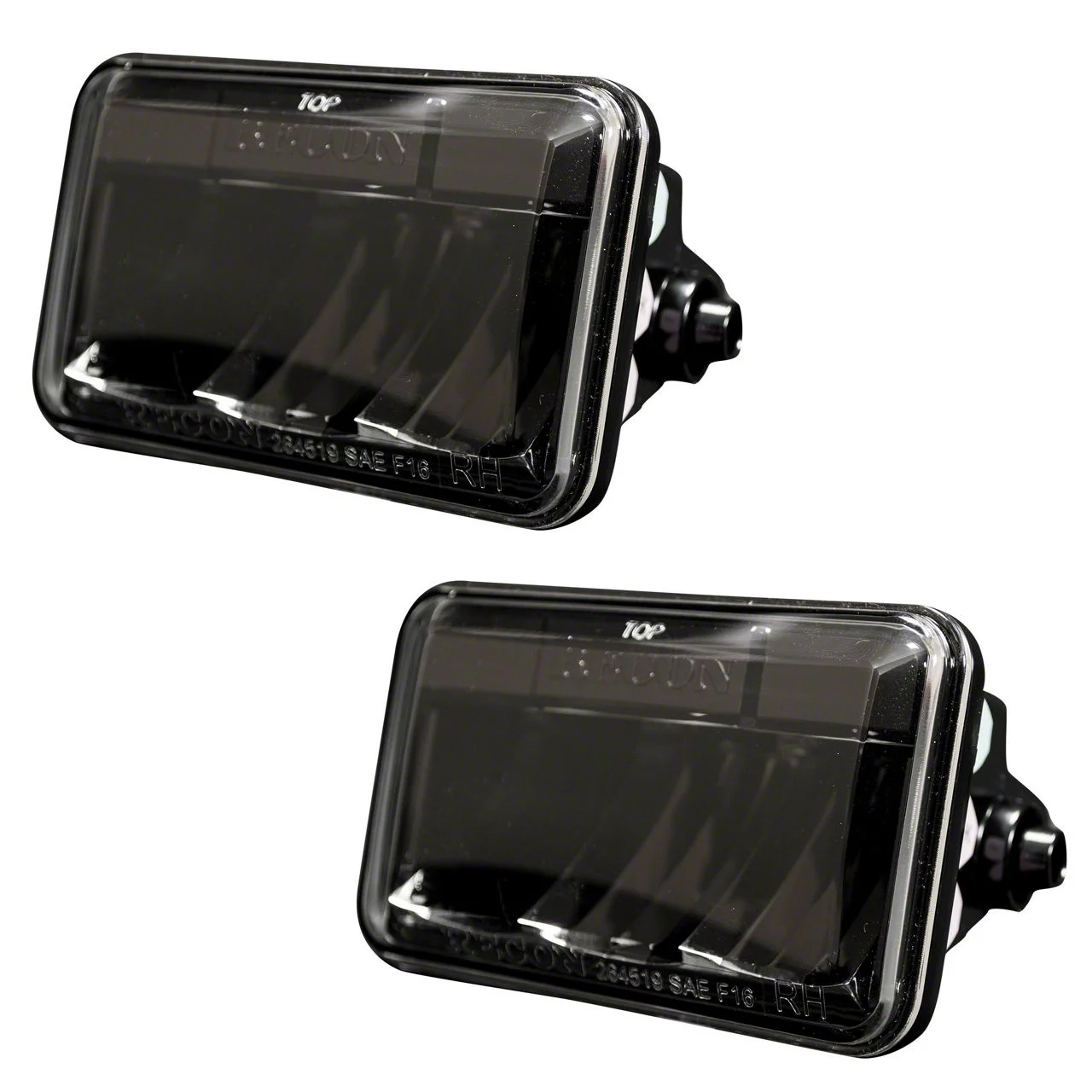 LED Fog Lights; Smoked (17-22 F-250 Super Duty)